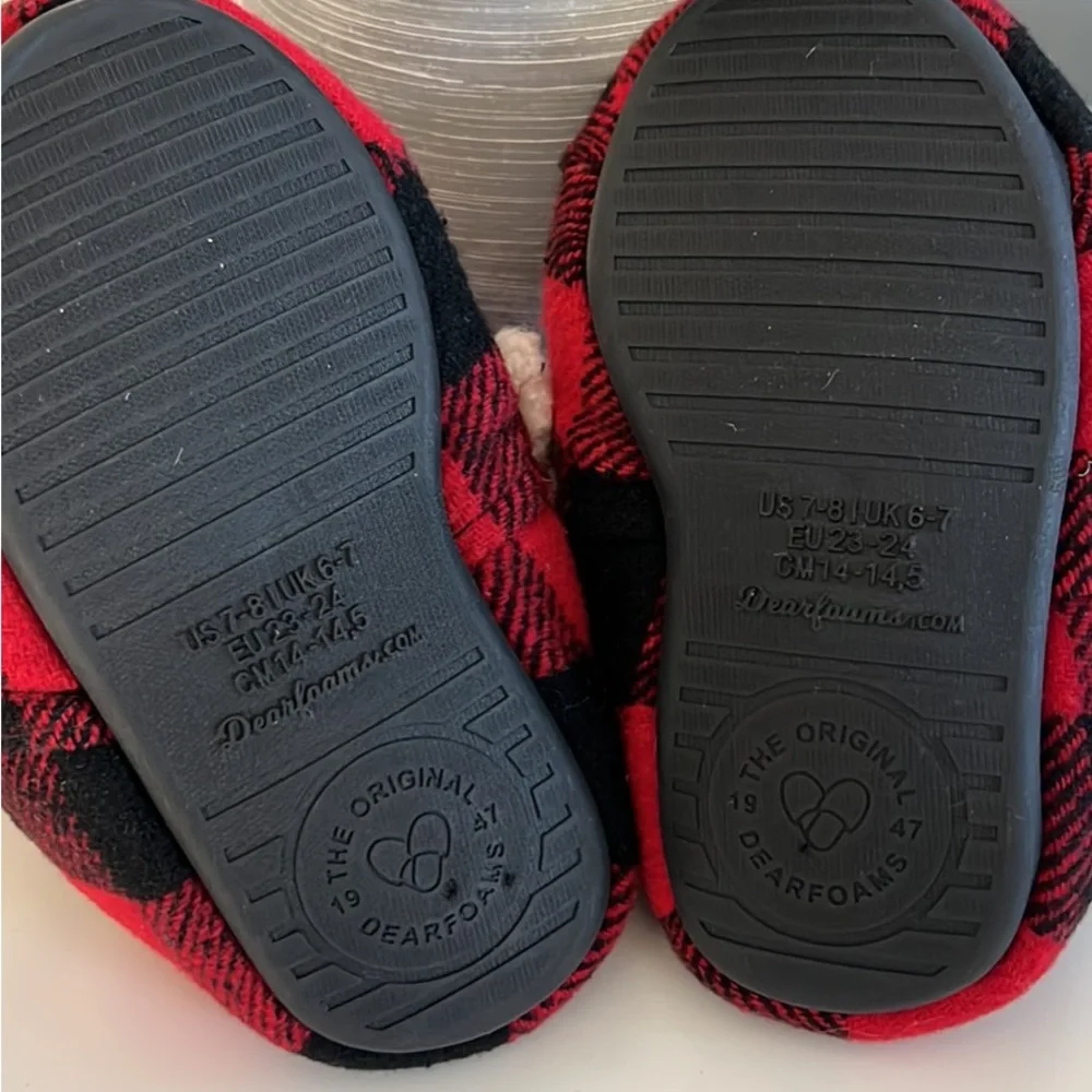 Lil’ Bear Slippers - toddler size 7/8 - Picture 2 of 2